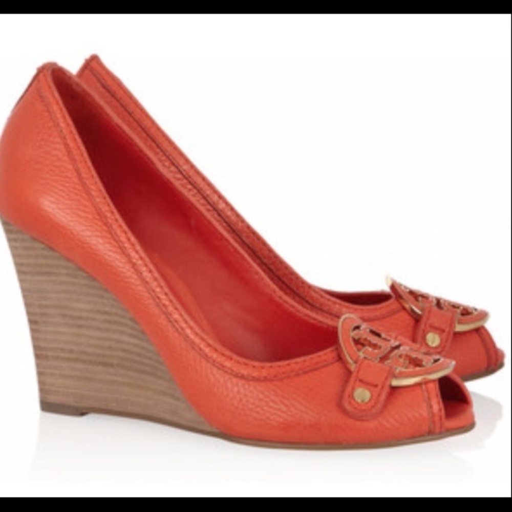 Tory Burch - Amanda High Open Toe Wedge